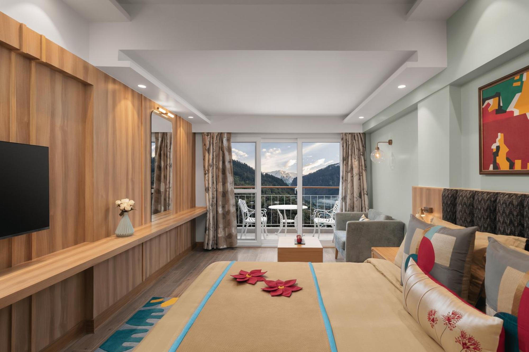 Bookmark Resorts, Manali Buitenkant foto